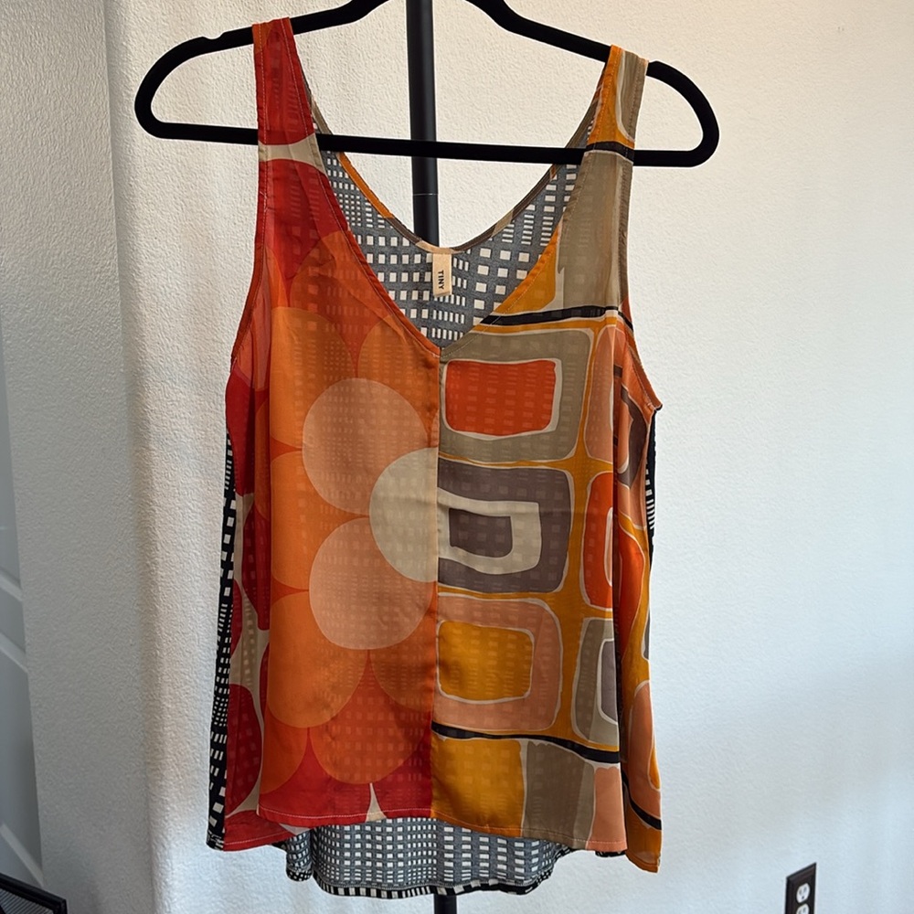 Anthropologie Tiny Sheer Tank Size M - image 2